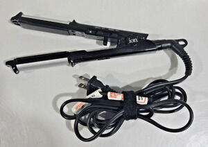 Ion Straight N Spiral Mini Ceramic Flat Iron Travel Styler Tested Works